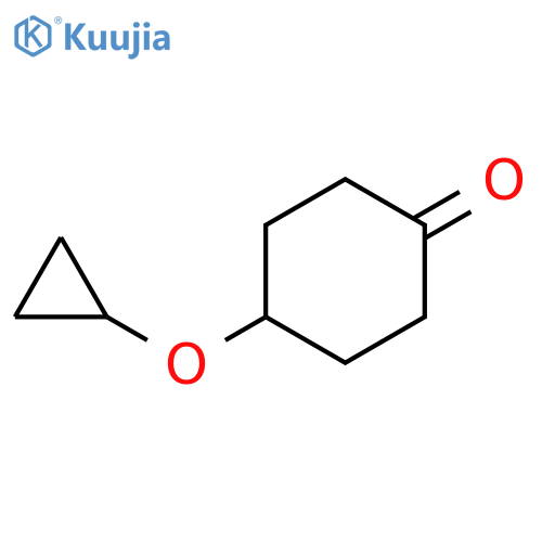 4-Cyclopropoxy-cyclohexanone structure
