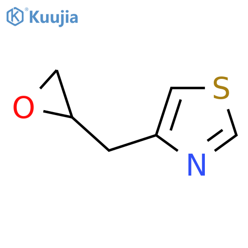 4-(oxiran-2-yl)methyl-1,3-thiazole structure