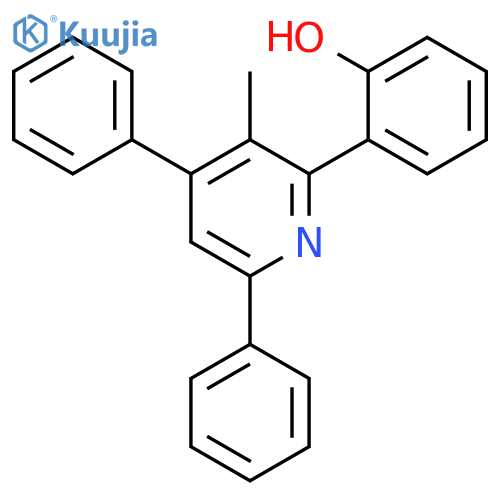 PHENOL, 2-(3-METHYL-4,6-DIPHENYL-2-PYRIDINYL)- structure