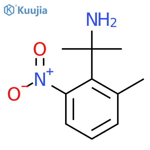 2-(2-Methyl-6-nitrophenyl)propan-2-amine structure