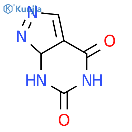 4H-Pyrazolo[3,4-d]pyrimidin-4-one,1,2-dihydro-6-hydroxy- structure