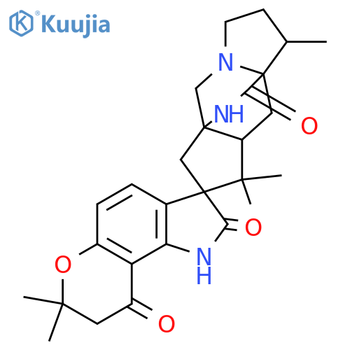 Peniciherquamide A structure