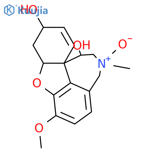 Galanthamine; (-)-form, 11R-Hydroxy, N-oxide structure