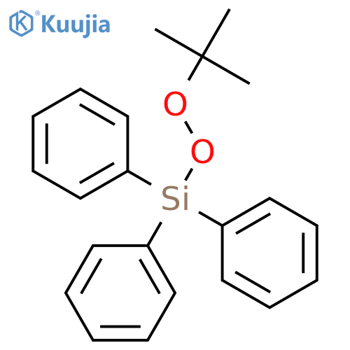 Silane, [(1,1-dimethylethyl)dioxy]triphenyl- structure