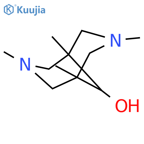 3,7-Diazabicyclo[3.3.1]nonan-9-ol, 1,3,5,7-tetramethyl- structure