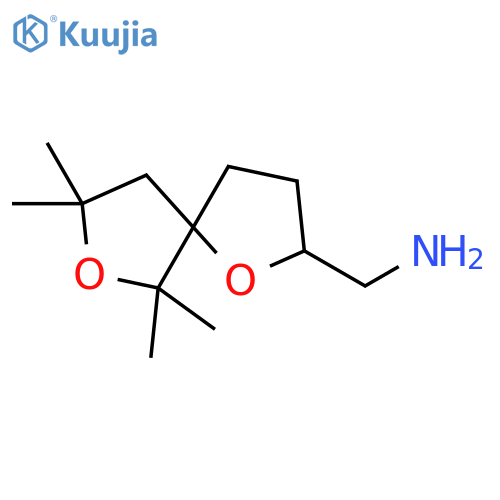 1,7-Dioxaspiro[4.4]nonane-2-methanamine, 6,6,8,8-tetramethyl- structure