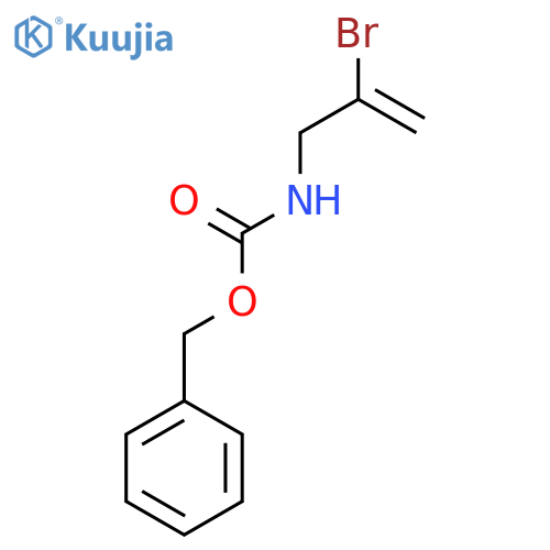 benzyl N-(2-bromoprop-2-en-1-yl)carbamate structure