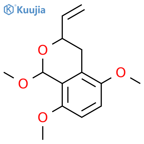1H-2-Benzopyran, 3-ethenyl-3,4-dihydro-1,5,8-trimethoxy- structure