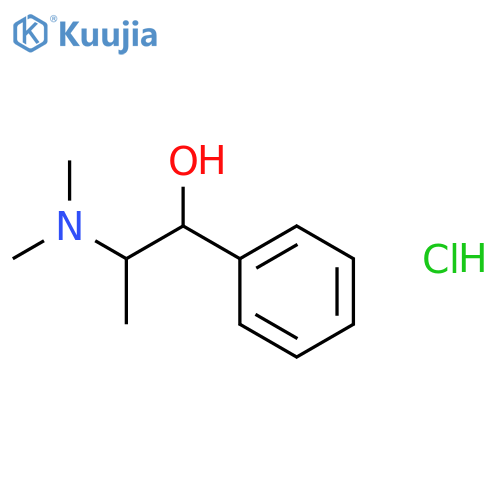 rac-Methyl Ephedrine Hydrochloride structure