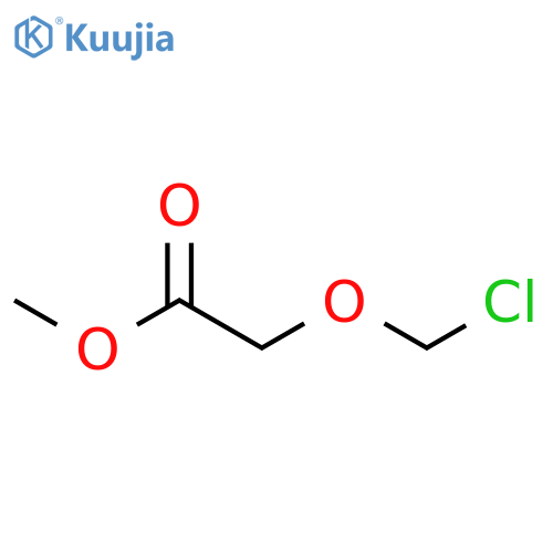 Acetic acid, (chloromethoxy)-, methyl ester structure