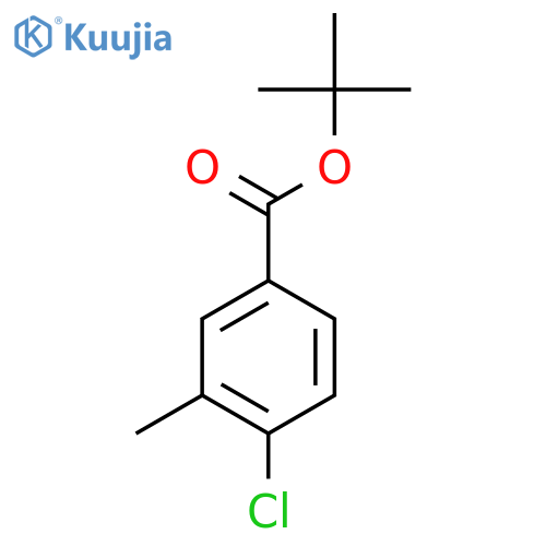 Tert-butyl 4-chloro-3-methylbenzoate structure