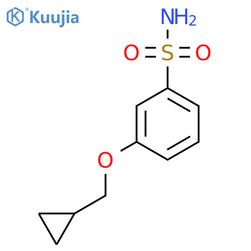 3-Cyclopropylmethoxy-benzenesulfonamide structure