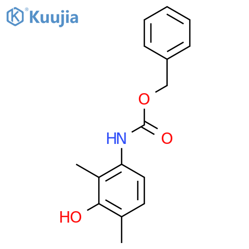 benzyl N-(3-hydroxy-2,4-dimethylphenyl)carbamate structure