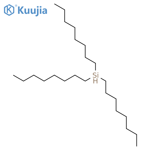Trioctylsilane structure