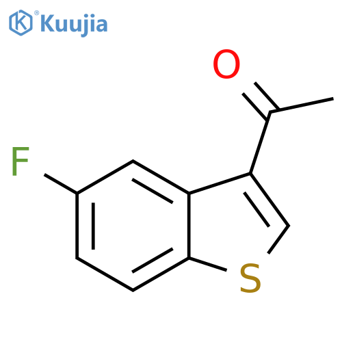 1-(5-Fluoro-benzobthiophen-3-yl)-ethanone structure