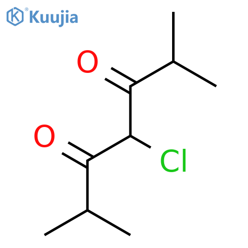 3,5-Heptanedione, 4-chloro-2,6-dimethyl- structure