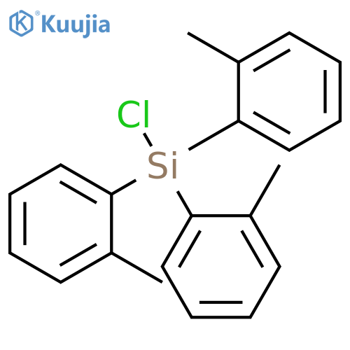 Silane, chlorotris(2-methylphenyl)- structure