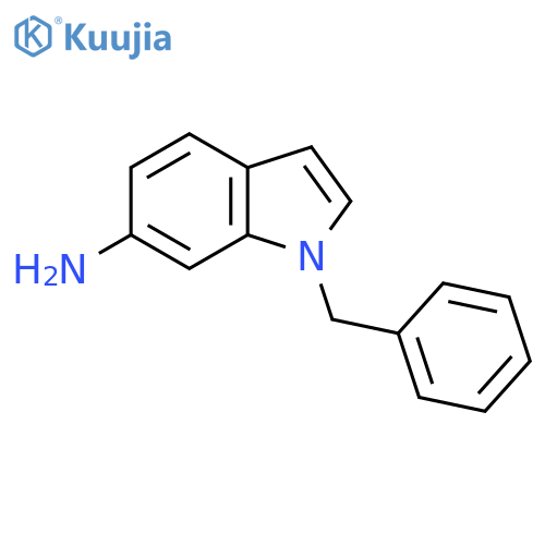 1-Benzyl-1H-indol-6-amine structure
