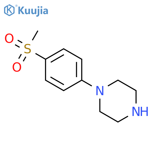 1-(4-methylsulfonylphenyl)piperazine structure