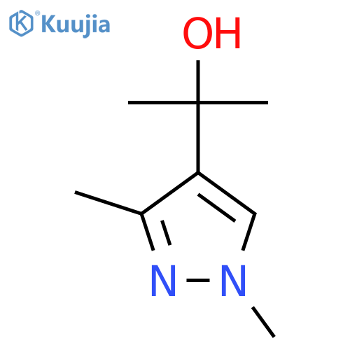 2-(1,3-dimethyl-1H-pyrazol-4-yl)propan-2-ol structure