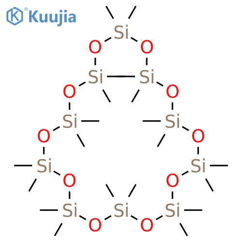 Cyclodecasiloxane,2,2,4,4,6,6,8,8,10,10,12,12,14,14,16,16,18,18,20,20-eicosamethyl- structure