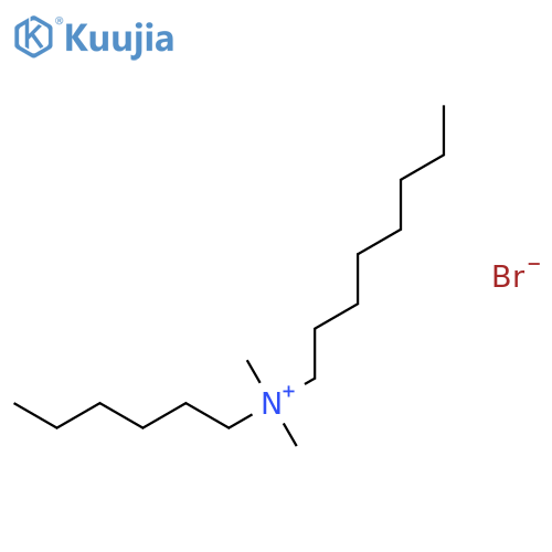 Hexyl-dimethyl-octylazanium Bromide structure