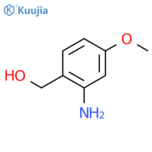 (2-Amino-4-methoxyphenyl)methanol structure