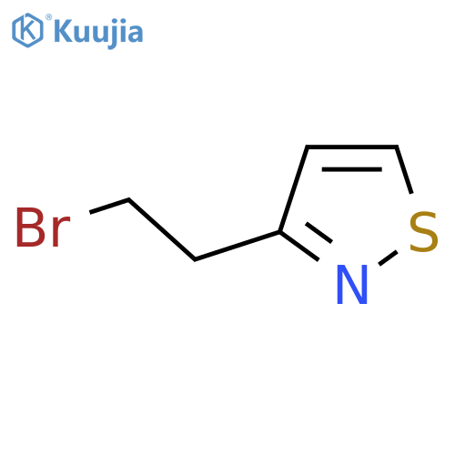 3-Bromoethylisothiazole structure