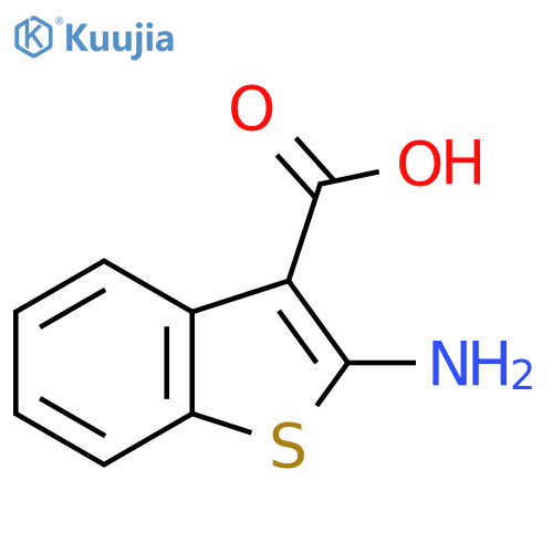 2-Aminobenzo[b]thiophene-3-carboxylic acid structure