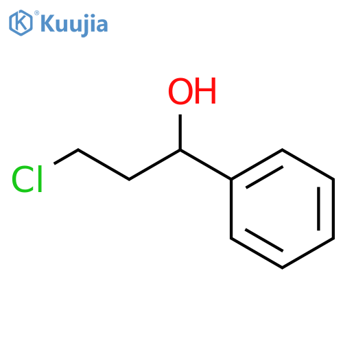 rac 3-Chloro-1-phenylpropanol structure