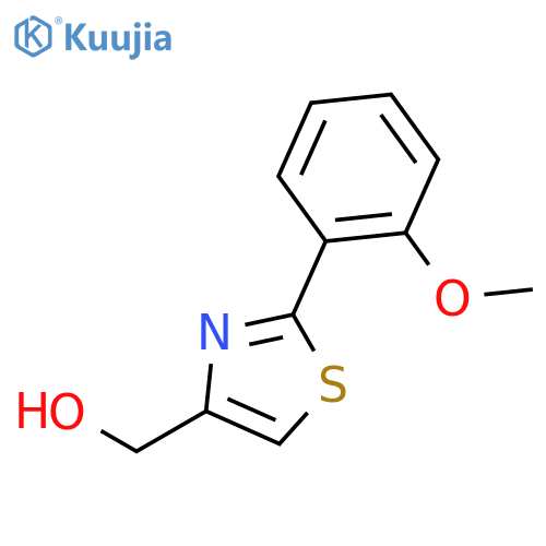 4-Thiazolemethanol,2-(2-methoxyphenyl)- structure