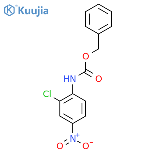 benzyl N-(2-chloro-4-nitrophenyl)carbamate structure