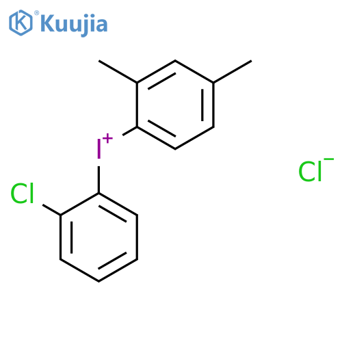 Iodonium, (2-chlorophenyl)(2,4-dimethylphenyl)-, chloride structure