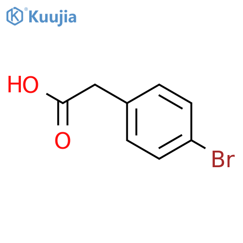 2-(4-bromophenyl)acetic acid structure
