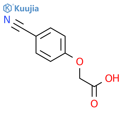 2-(4-cyanophenoxy)acetic acid structure