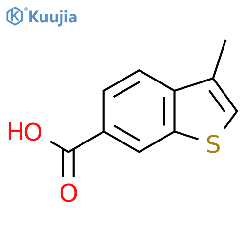 3-Methylbenzo[b]thiophene-6-carboxylic acid structure