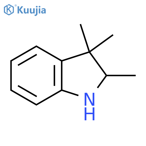2,3,3-trimethyl-2,3-dihydro-1H-indole structure