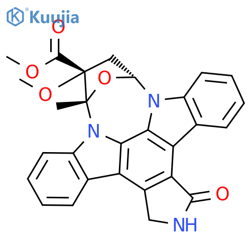 9,12-EPOXY-1H-DIINDOLO[1,2,3-FG:3',2',1'-KL]PYRROLO[3,4-I][1,6]BENZODIAZOCINE-10-CARBOXYLIC ACID, 2,3,9,10,11,12-HEXAHYDRO-10-METHOXY-9-METHYL-1-OXO-, METHYL ESTER, (9S,10R,12R)- structure