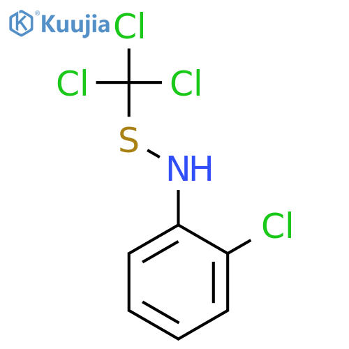 Methanesulfenamide, 1,1,1-trichloro-N-(2-chlorophenyl)- structure