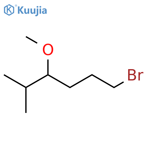Hexane, 1-bromo-4-methoxy-5-methyl- structure