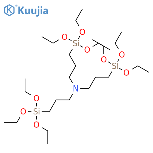 3-(triethoxysilyl)-N,N-bis-3-(triethoxysilyl)-propyl-Propane-1-amine Propane-1-amine,3-(triethoxysilyl)-N,N-bis-3-(triethoxysilyl)-propyl- structure