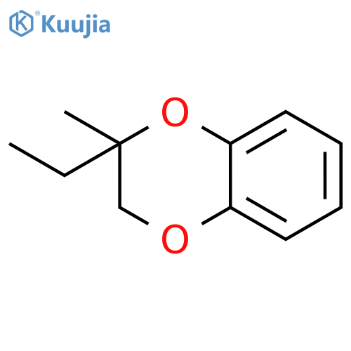 1,4-Benzodioxin, 2-ethyl-2,3-dihydro-2-methyl- structure