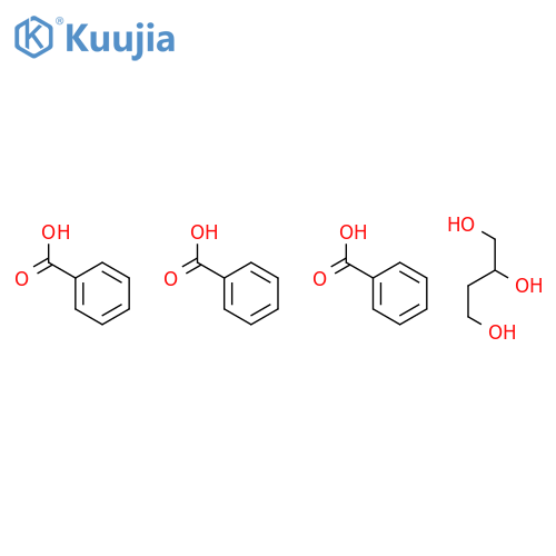 1,2,4-Butanetriol, tribenzoate structure