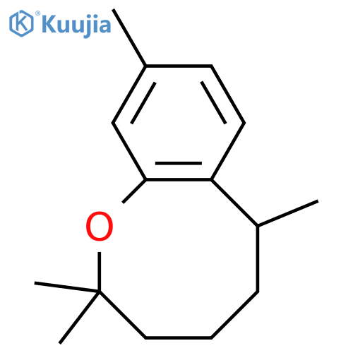 2H-1-Benzoxocin,3,4,5,6-tetrahydro-2,2,6,9-tetramethyl-, (6S)- structure