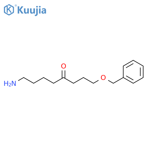 4-Octanone, 8-amino-1-(phenylmethoxy)- structure