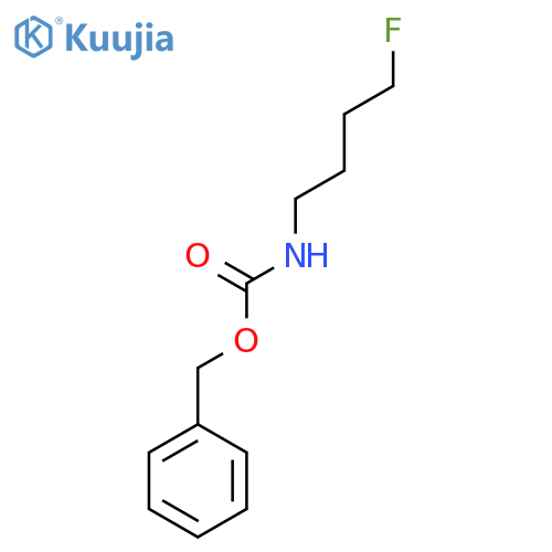 benzyl N-(4-fluorobutyl)carbamate structure
