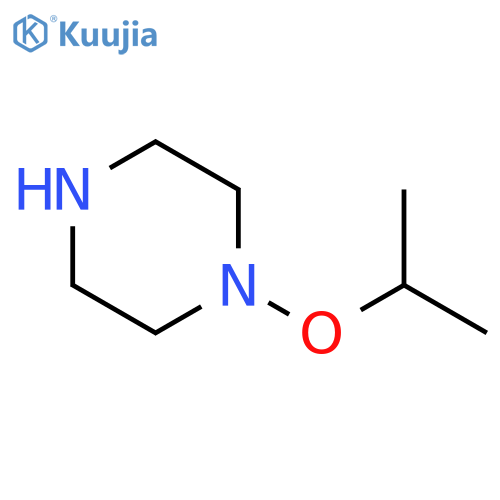 Piperazine, 1-(1-methylethoxy)- structure