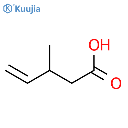 3-Methylpent-4-enoic acid structure