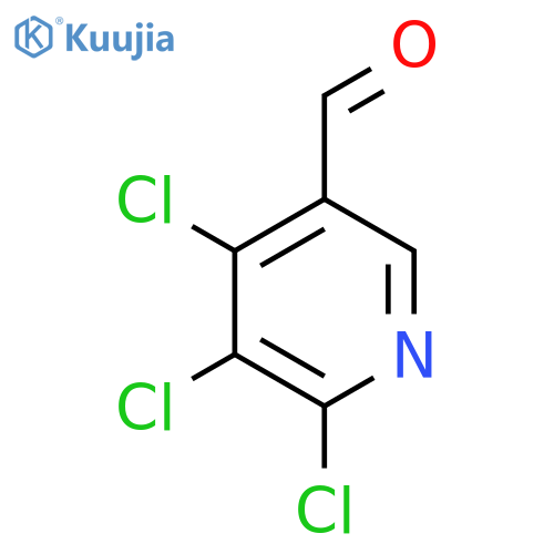 2,3,4-Trichloro-5-formylpyridine structure
