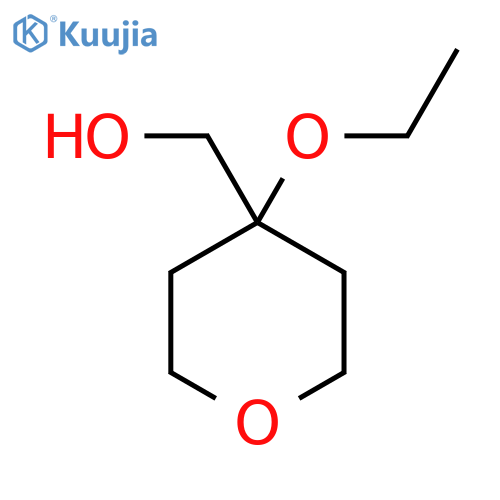 (4-Ethoxyoxan-4-yl)methanol structure